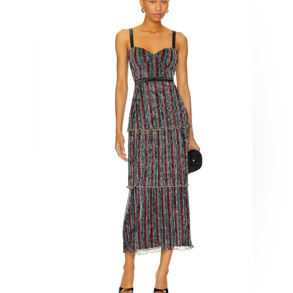 SAYLOR Aviva Rainbow Dress size Small